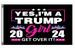 * .  3'x5' FLAG [Yes, I'm A TRUMP Girl-Get Over It]2024