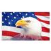 3'x5' American FLAG with Eagle Head