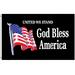 3'x5' United We Stand/God Bless America FLAG