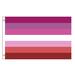 3'x5' Lesbian Pride FLAG [Plain]