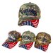 #Trump 2024 Hat w/ Embroidered FLAG SAVE AMERICA! [Camo Only]