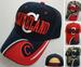 CLEVELAND HAT ''C'' [C/Wave on Bill] Navy/RED