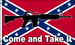 3'x5' Confederate FLAG-Come and Take It