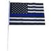 12''x18'' Stick FLAG [Blue Lives Matter]