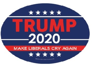 Trump Magnet Oval 4 X 6 Make Liberals Cry