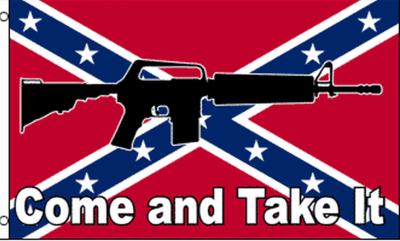3 X 5 Come and Take It Confederate FLAG