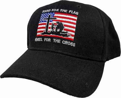 Hat Stand For The Flag Kneel For The Cross Cloth Hat