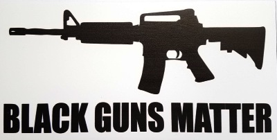 Magnet Black Guns Matter #2