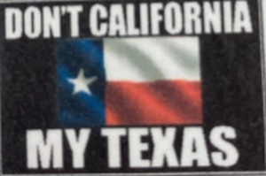 Magnet Don't CALIFORNIA My Texas