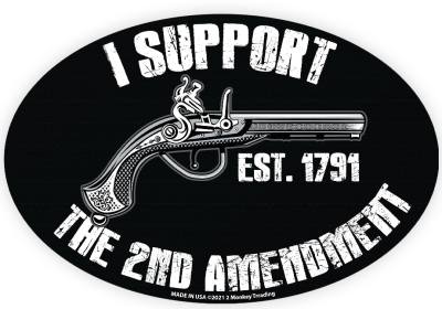 STICKER I Support The 2nd Amendment