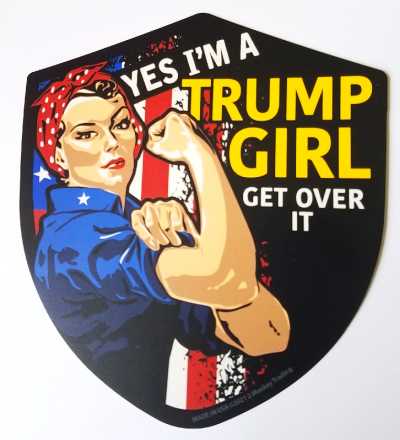 Trump Magnet Yes I'm A Trump Girl
