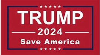 3 X 5 Trump FLAG -Trump 2024 Save America
