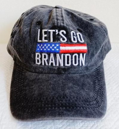 Hat - Let's Go Brandon Denim - CLOSEOUTS