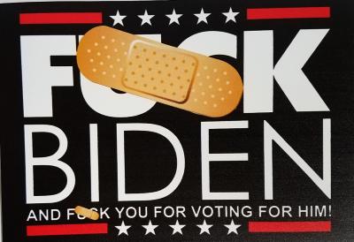 Trump Magnet  5 X 7 F*CK Biden