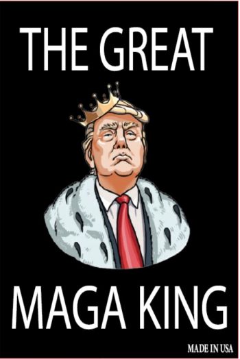 Bumper STICKER - The Great Maga King