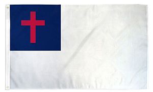 3 X 5  Christian Cross FLAG