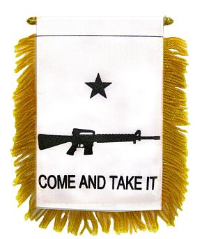 Flag - Mini Banner - Come And Take It Rifle