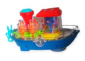 TOYs - Bump & Go -  BOAT Clear Lights & Sound