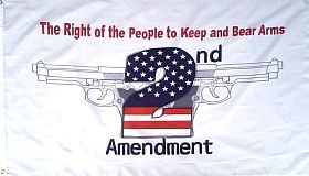3 X 5 FLAG The Right of The People 2nd Amendment