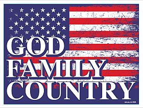 Magnet God Family Country