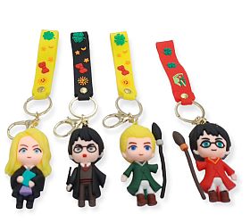 PVC Keychain - 3D Wizard Assortment Backpack CHARM