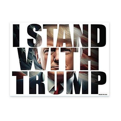 Magnet - I Stand With Trump