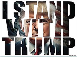 Magnet - I Stand With Trump