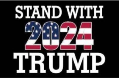 3 X 5 FLAG -  Trump - Stand With Trump 2024