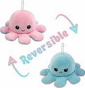 ***Plush Reversible Sea Creature  KEYCHAIN 12CM