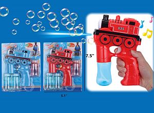 BUBBLE GUN - Lights & Sound Train BUBBLE GUN