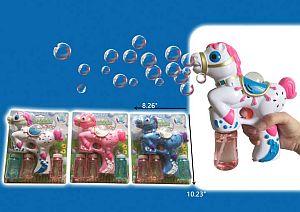 BUBBLE GUN - Lights & Sound Horse BUBBLE GUN