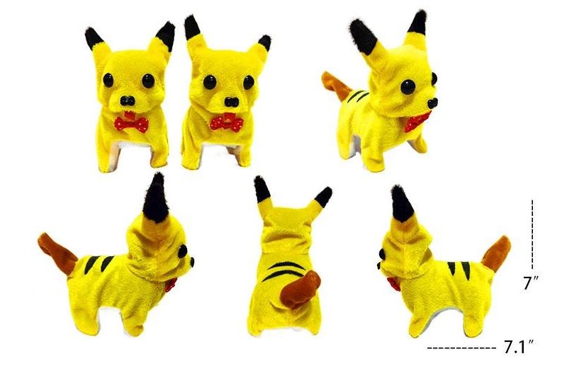 Walking Dog BATTERY Operated Barking  Pika Puppy 7'' Tall