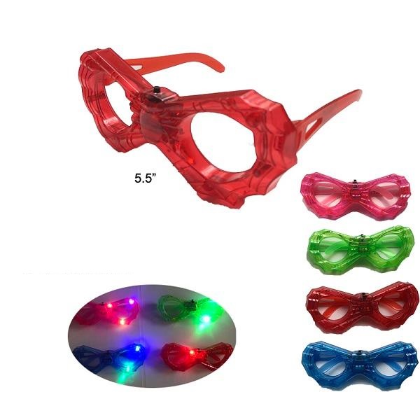 LED - Party GLASSES Flashing Multi Colored Kids