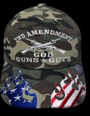 Hat - 2nd Amendment God Guns Guts