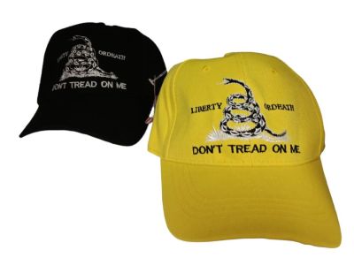 Hat Dont Tread on Me - Liberty or Death Gadsden FLAG