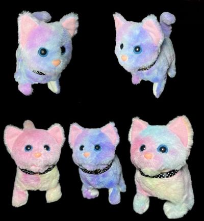 Walking Cat BATTERY Operated Toy 7''