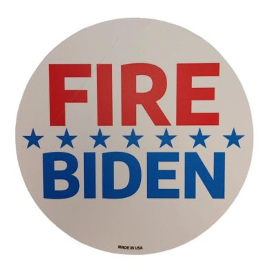 Magnet Round Fire Biden