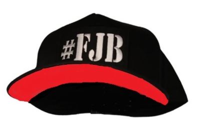 *#FJB Snapback Trucker HAT Black/RED