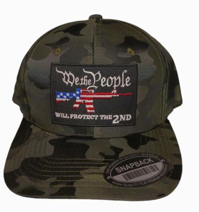 HAT - Green Camo We the People Snapback