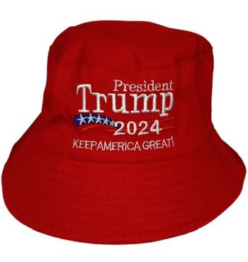 Bucket HAT - Red President Trump 2024