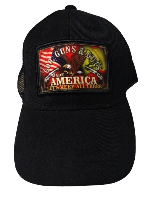 Hat - God Guns & Guts Made America