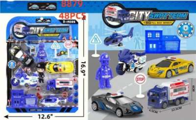 Carded TOY City Swat Team Play Set
