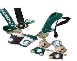 PVC Keychain - COFFEE  Assortment  Backpack Charm