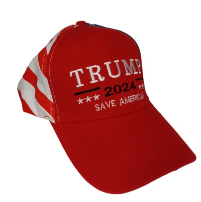 Trump Hat 2024 Save America FLAG Cap