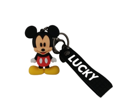 PVC Keychain - Lucky Mouse 3D BACKPACK Charm
