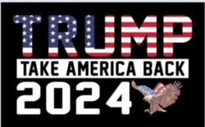 3 X 5 FLAG Take America Back 2024