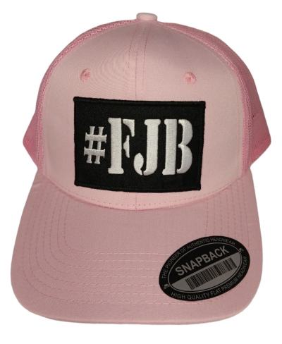 *#FJB Mesh Snapback Trucker Style HAT Pink