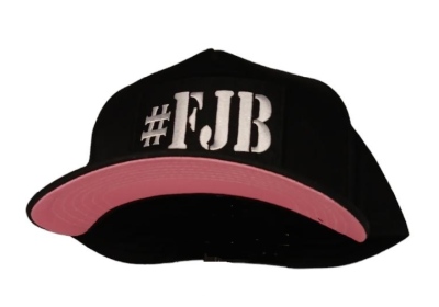 *#FJB Snapback Trucker HAT Black/Pink or Black/RED
