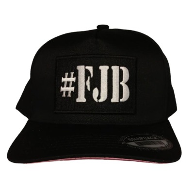 *#FJB Snapback Trucker HAT Black/Pink or Black/RED