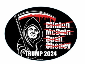 Trump Magnet Oval  Trump Reaper